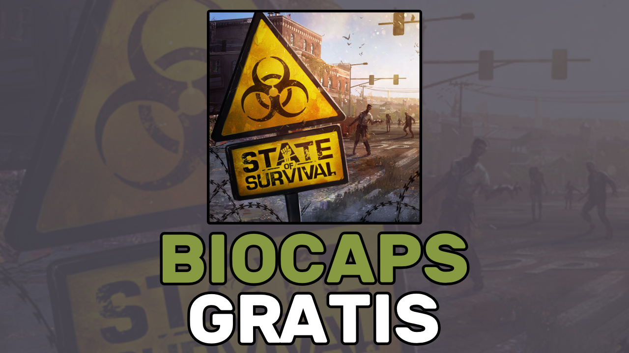 biocaps gratis en state of survival: zombie war